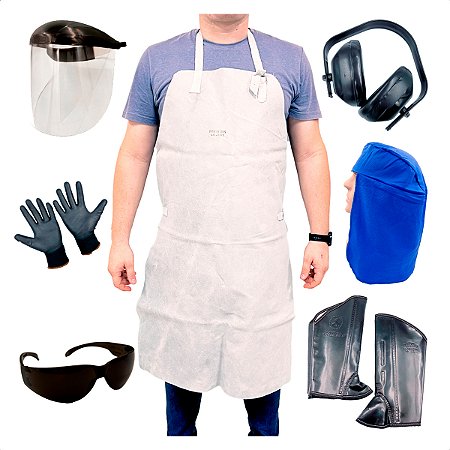 Kit Completo Para Roçador De Grama EPI CA's 34653/40264/25977/41628/37089/15019