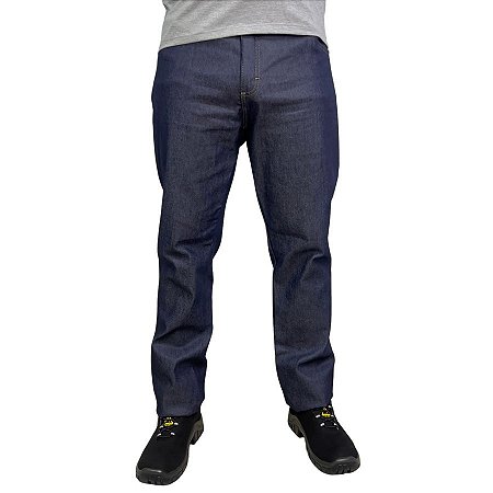 CALÇA JEANS MASCULINA UNIFORME PARA TRABALHO