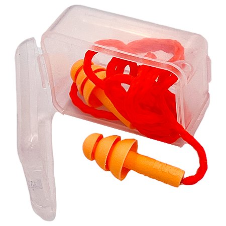 Kit 10 Protetor Auricular Plug Silicone Plus Grau Farmaceutico 3m CA 5745