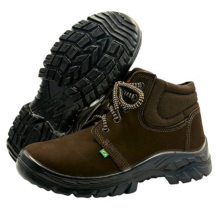 BOTA SEGURANÇA ECOSAFETY NOBUK CAFE PS-139 AP 015 CA 40677