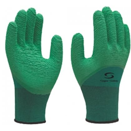 Luva de Látex Natural Corrugado SS 1009 Super Safety CA 31895 12 PARES TAM. G