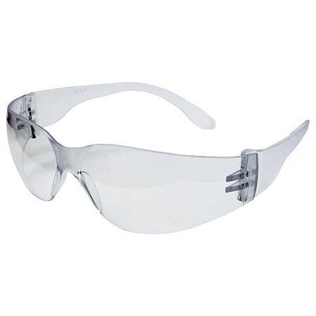 Óculos de Proteção Wave Incolor Poli-Fer Anti-Risco CA 34653