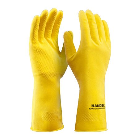 LUVA HANDEX HAND LATEX MULTIUSO C.A 43584