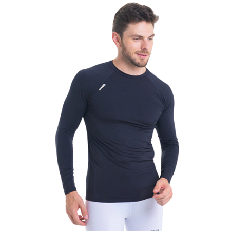 Camiseta Manga Longa Segunda Pele Proteção UV50+