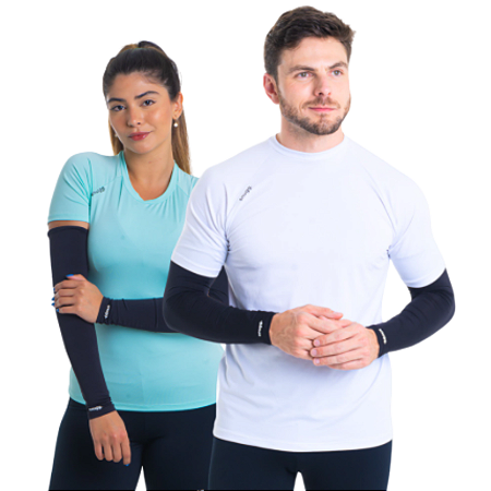 Mangote Proteção UV 50+ Para Ciclista e Motorista - PAR