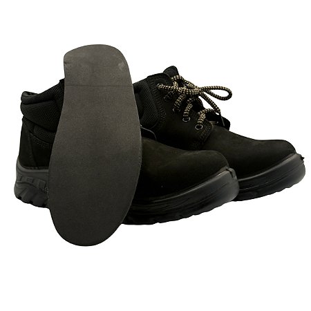 Bota Botina Eco Safety Nobuck Primavera Bico De Composite CA 47167