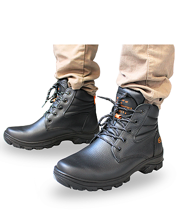 Bota Botina Segurança Gogowear Tork Couro Vaqueta C.A 43770