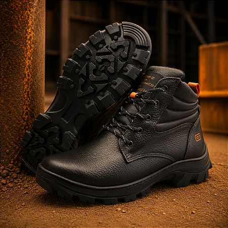 Bota Botina Segurança Gogowear Tork Couro Vaqueta C.A 43770