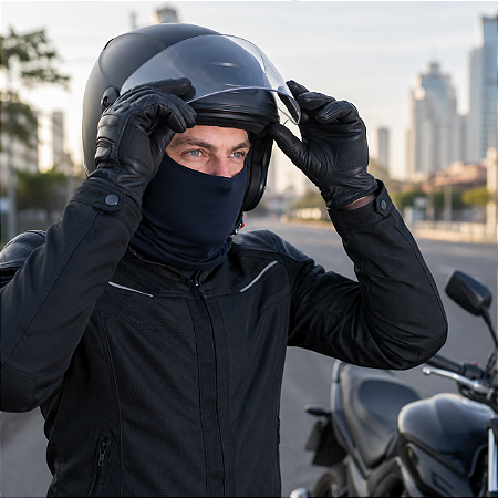 Balaclava Touca Ninja Frio Intenso Vento Térmica Moto
