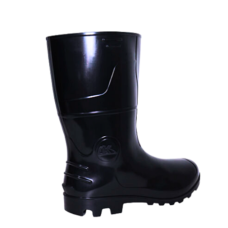 Bota de Borracha Pvc Cano Médio 28 Cm Para Chuva Kadesh C.A 42149