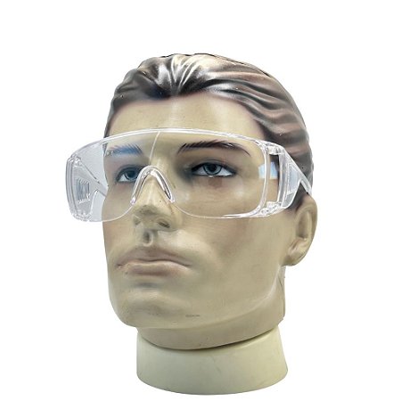 Óculos De Proteção Kalipso Panda Transparente Policarbonato C.A