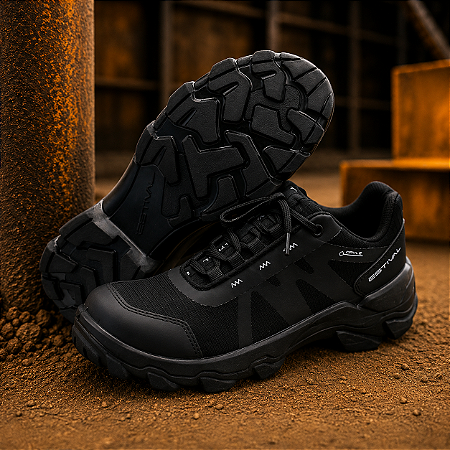 SAPATO ESTIVAL HYBRID SMART COMPOSITE ALL BLACK CA 47750