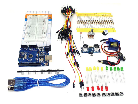 Kit Intermediário com Placa UNO R3, com 140 peças