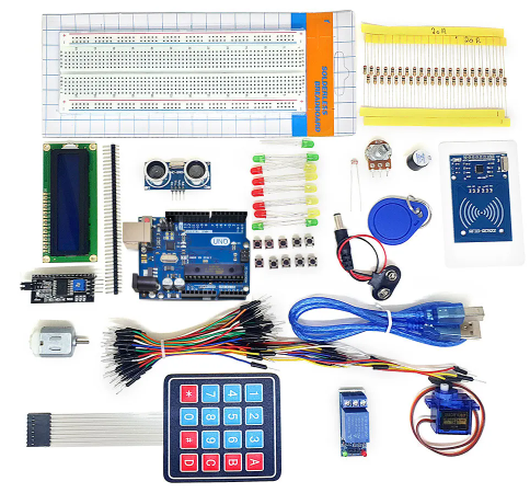 Kit intermediário com Placa UNO R3, com 148 peças