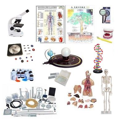Kit de Ciências - 50 itens