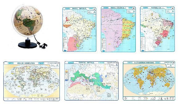 Kit de História - 47 itens
