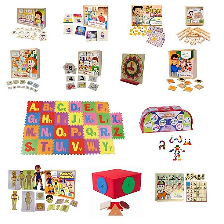 Kit Recursos Multifuncionais MEC / PDDE - Materiais Pedagógicos