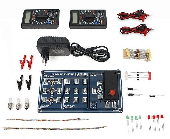 Kit de Física - Conjunto de Eletricidade - Básico