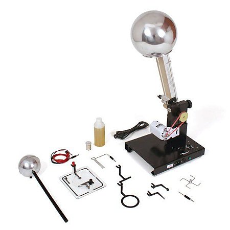 Gerador Eletrostático de Correia Tipo Van de Graaff