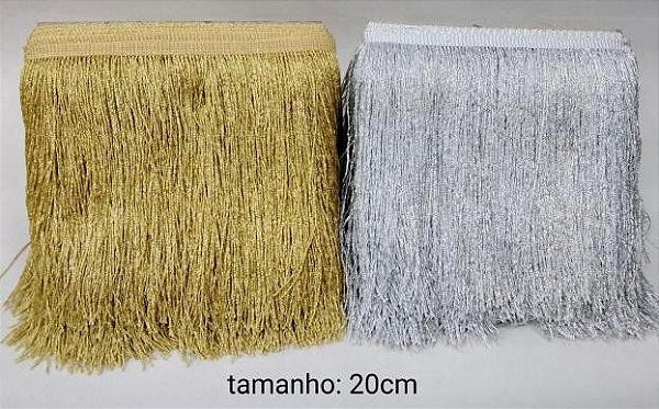 Franja 20cm - 10 metros -  Diversas Cores