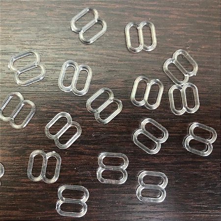 Regulador para Alça 8 mm transparente - 1000 Peças