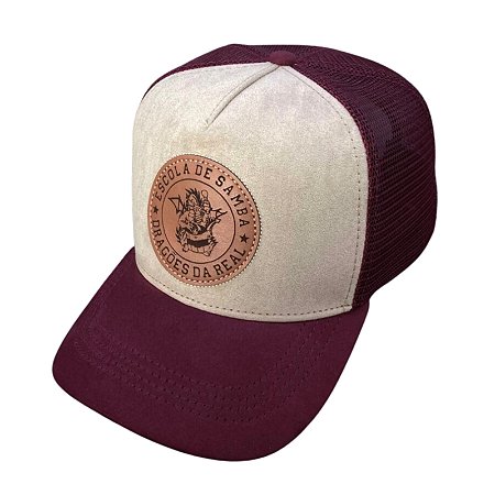 Boné vinho Dragões da Real