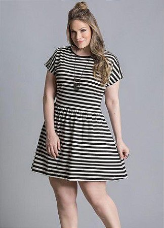 vestidos modernos plus size