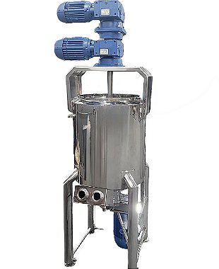Reator Encamisado para Cosméticos em Aço Inox - 120 Litros