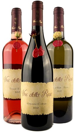 Kit Vino Della Rosa