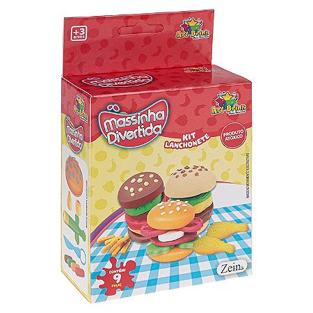 Massinha de Modelar Hamburgueria