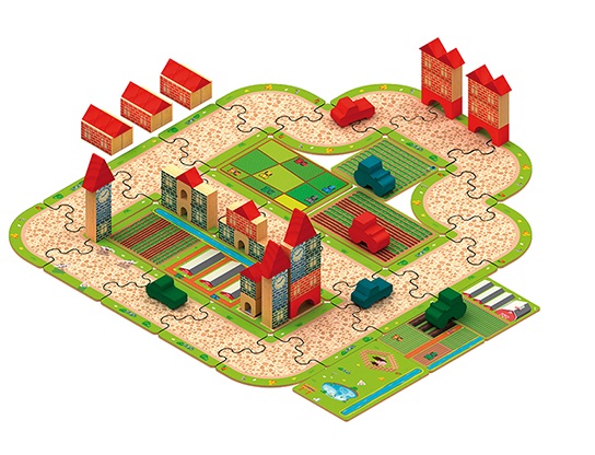 Brincando de Engenheiro Fazenda 90 peças