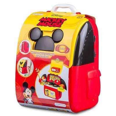 Mochila Kit Play Set Mickey Cozinha
