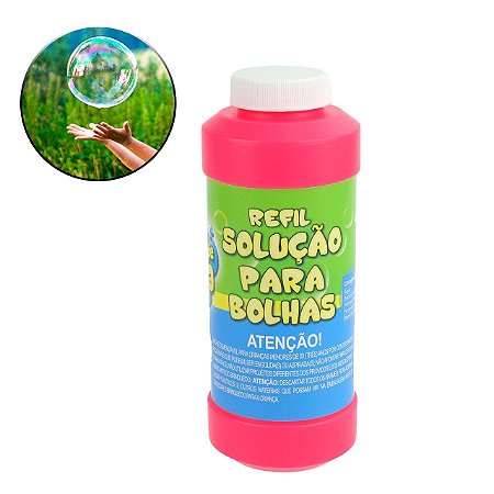 Refil Solucao para Bolhas de Sabao 350ml