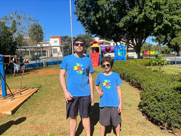 Camiseta Infantil Atipic quebra cabeça