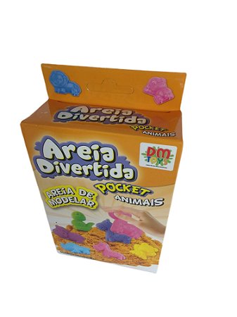 Areia Divertida Com Molde Animais