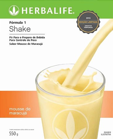 Shake Mousse de Maracujá