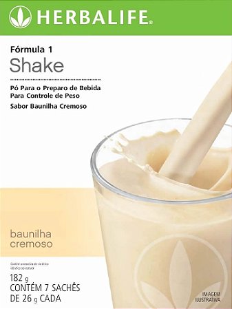 Shake Baunilha Cremoso em Sachê