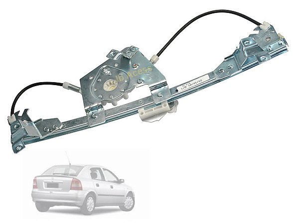 Máquina Vidro Dianteira Traseira Elétrica Sem Motor Fixação Original Astra Hatch 03 a 11 Sedan 98 a 11