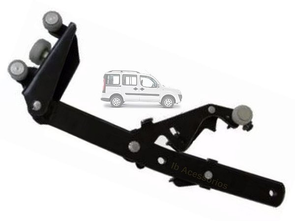 Guia Inferior Carrinho De Baixo Porta Lateral De Correr Doblo Após 2002