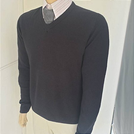 Blusa de lã ante alérgica manga longa de ótima qualidade, ref 1168