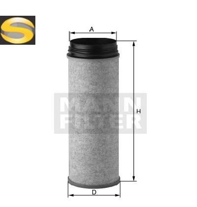 MANN CF2000 - Filtro de Ar 2°