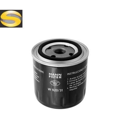 MANN W920/31 - Filtro de Óleo Lubrificante