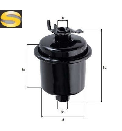 MAHLE KL185 - Filtro de Combustível