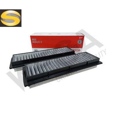 WEGA AKX4594/C-2 - Filtro de Ar Condicionado com Carvão Ativado