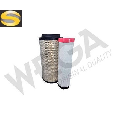 WEGA WAP606K - Filtro de Ar do Motor (Kit, Externo + Interno)