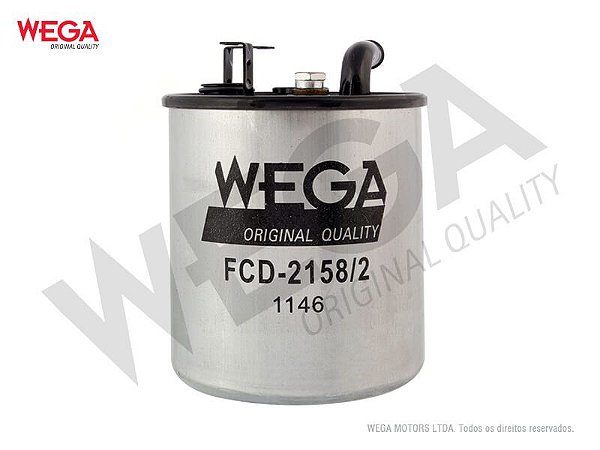 WEGA FCD2158/2 - Filtro de Combustível