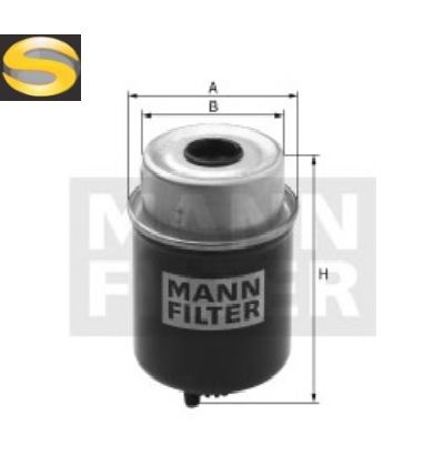 MANN WK8114 - Filtro de Combustível