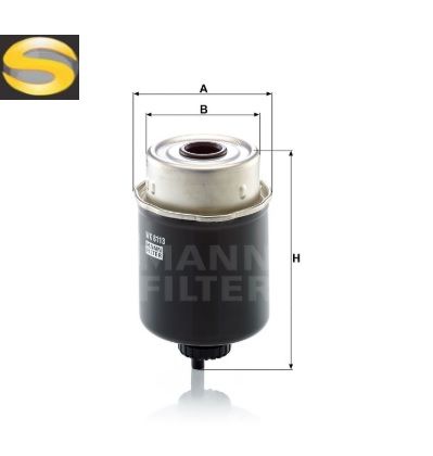MANN WK8113 - Filtro de Combustível