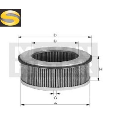 MANN CU33128 - Filtro de Ar Condicionado