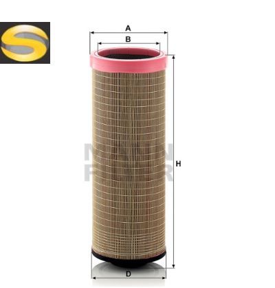 MANN CF23550/2 - Filtro de Ar 2°
